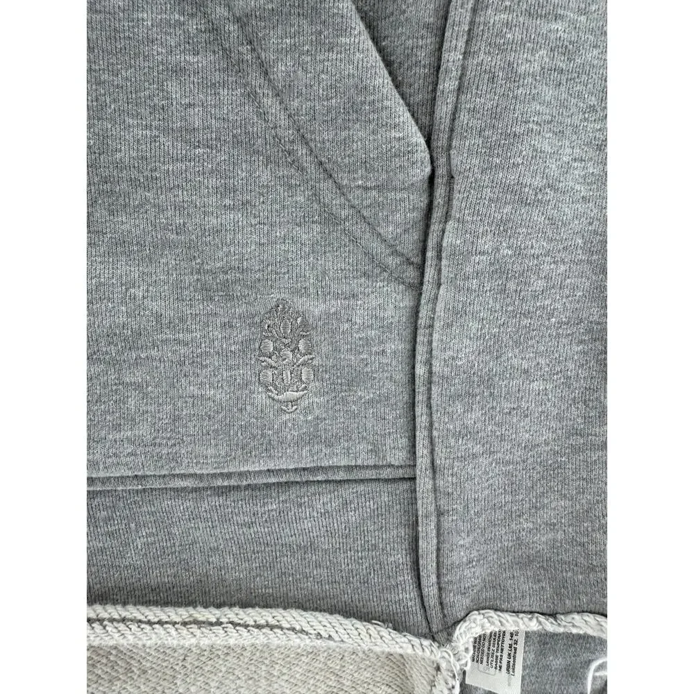 Free People Movement Gray Free Spirit Tunic Hoodie Sweatshirt Small Oversized - Picture 5 of 9
